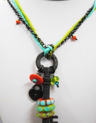 Bright Key on chain Necklace