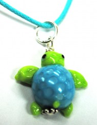 Mini Lime & Aqua Seaturtle