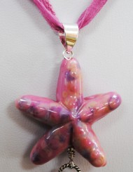 Pink Starfish Pendant