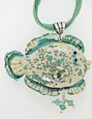 spotted aqua flounder