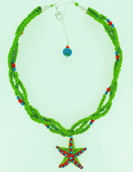 Starfish Beaded Necklace