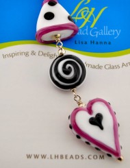 Triple the Love Heart Necklace