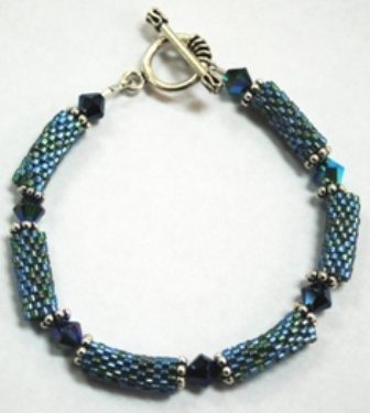 Peyote Crystal Bracelet