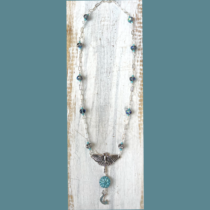 Luna Moth Chain Necklace