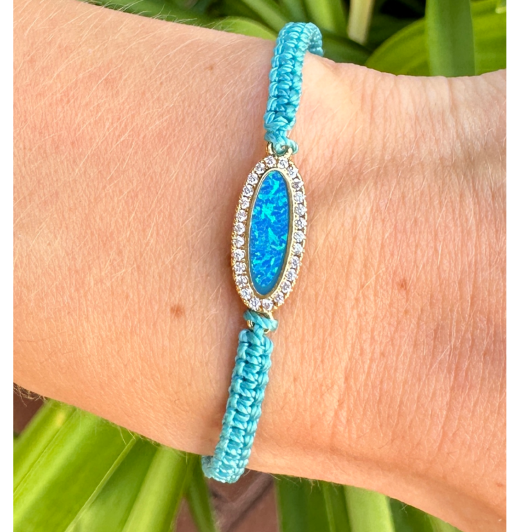 Adjustable Macrame Bracelet