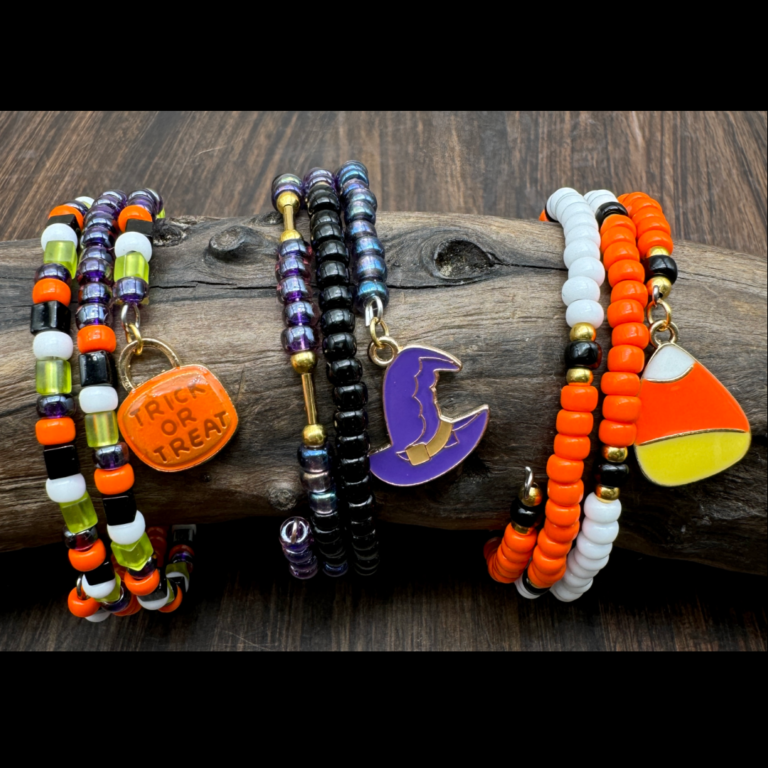 Walk-in Workshop – Halloween Memory Wire Bracelet