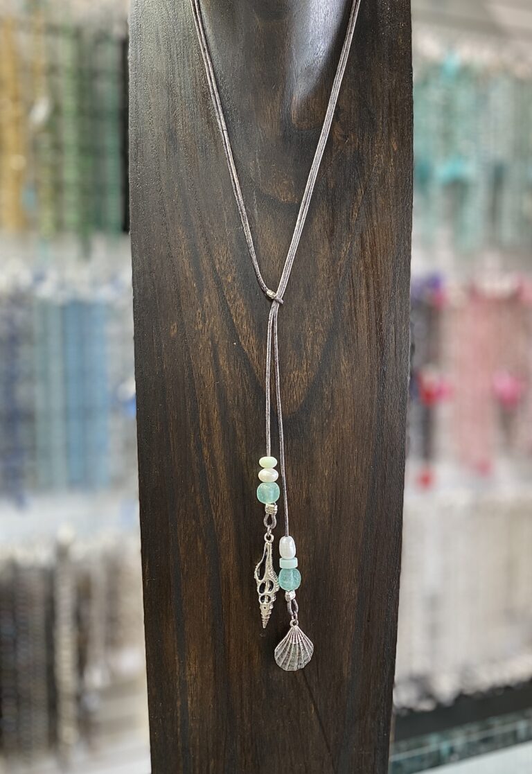 -NEW- Walk-in Workshop Boho Bolo Leather Necklace