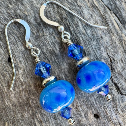 Lampwork Lagoon Earrings