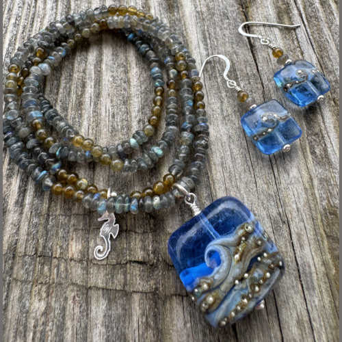 Tide Line Lampwork Set - SOLD